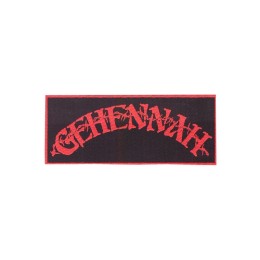 Нашивка Gehennah красная