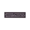 Нашивка Holy Moses серая