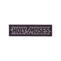 Нашивка Holy Moses серая