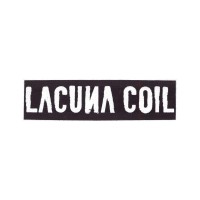 Нашивка Lacuna Coil белая