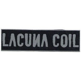 Нашивка Lacuna Coil серая