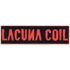 Нашивка Lacuna Coil красная