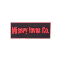 Нашивка Missery Loves Co красная