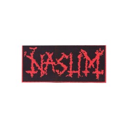 Нашивка Nasum красная