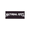 Нашивка Nocturnal Rites белая