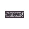 Нашивка Origin белая