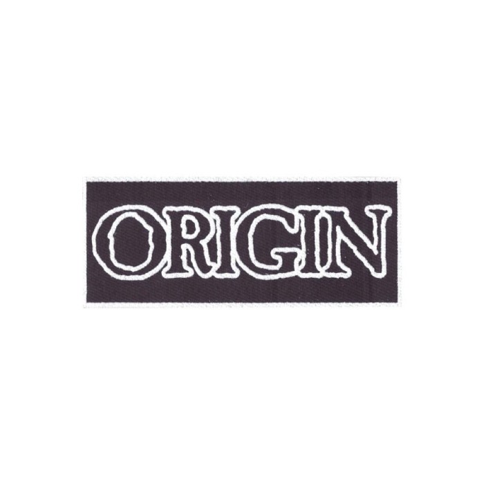 Нашивка Origin белая