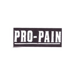 Нашивка Pro-Pain белая