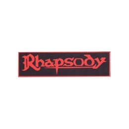 Нашивка Rhapsody красная
