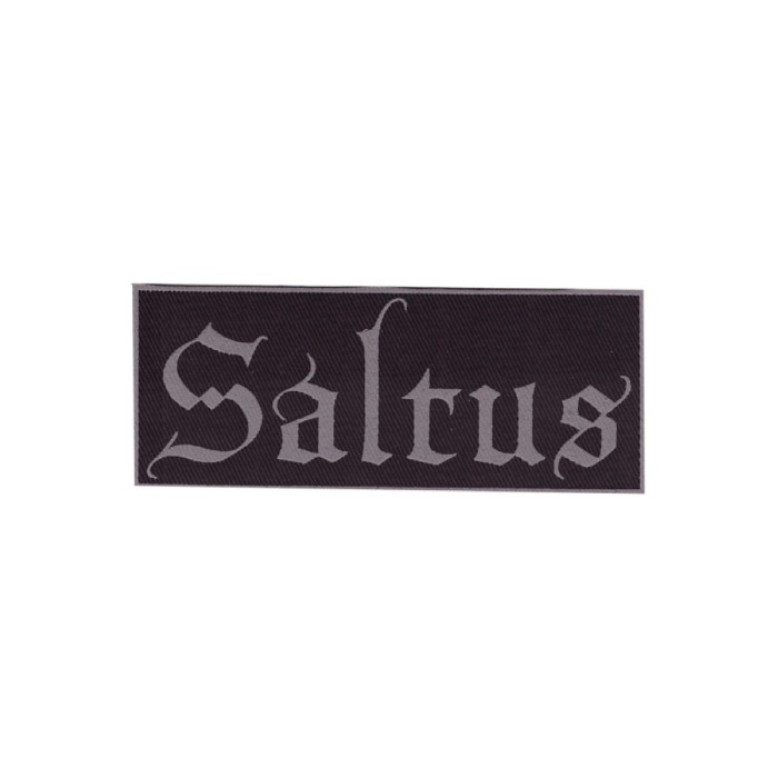 Нашивка Saltus серая