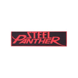 Нашивка Steel Panther красная