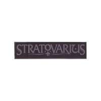 Нашивка Stratovarius серая