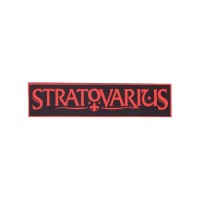 Нашивка Stratovarius красная