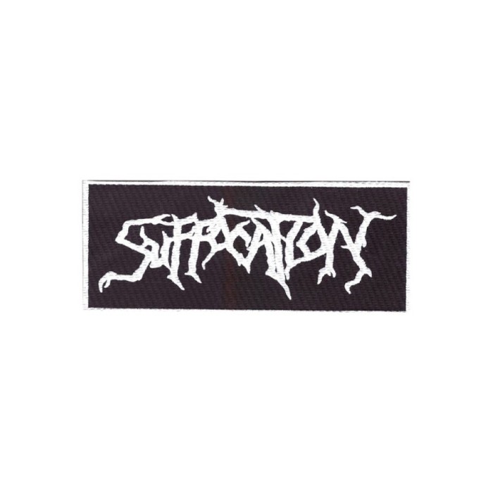 Нашивка Suffocation белая