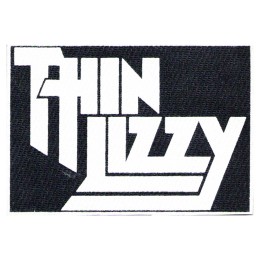Нашивка Thin Lizzy белая