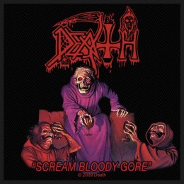 Нашивка Death "Scream Bloody Gore"