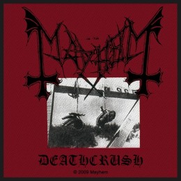 Нашивка Mayhem "Deathcrush"