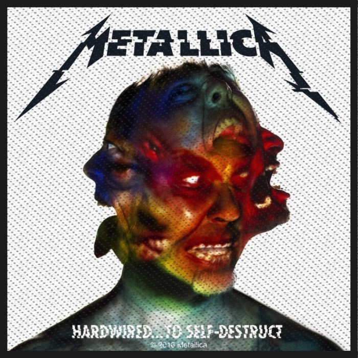 Нашивка Metallica "Hardwired To Self Destruct"