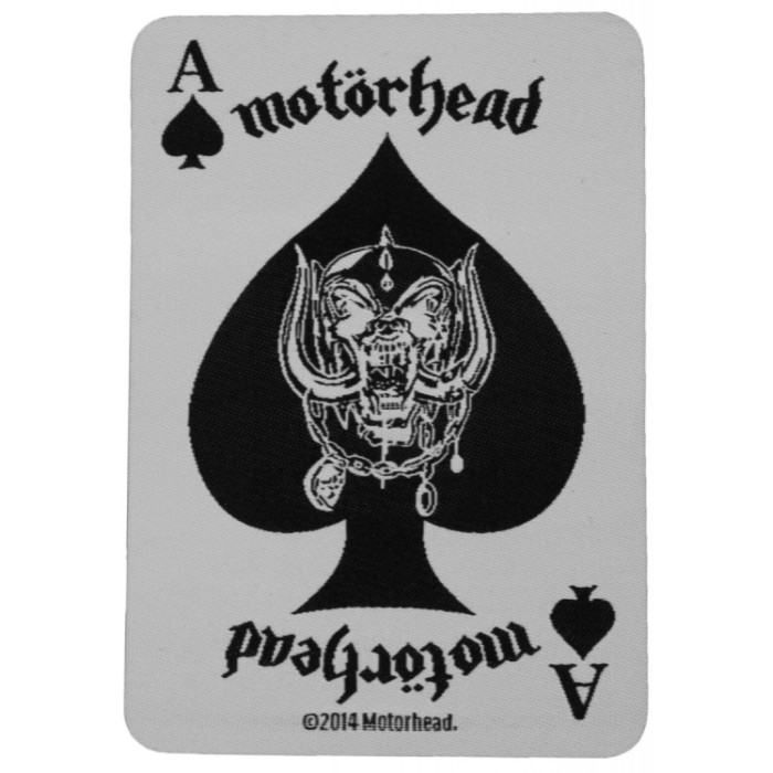 Нашивка Motorhead "Ace Of Spades Card"
