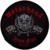 Нашивка Motorhead "Iron Fist - Skull"