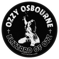 Нашивка Ozzy Osbourne "Blizzard Of Ozz"