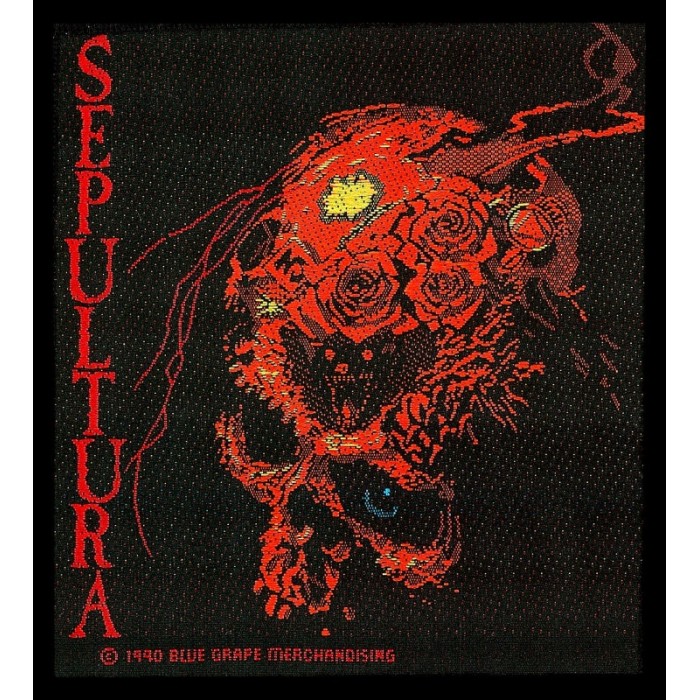 Нашивка Sepultura "Beneath The Remains"