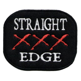Нашивка Straight Edge
