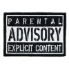 Нашивка Parental Advisory