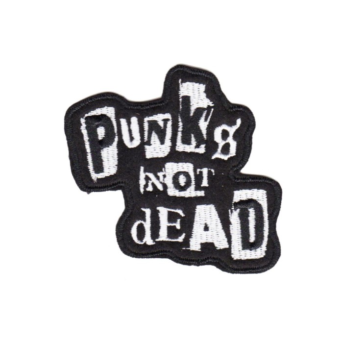 Нашивка Punks Not Dead