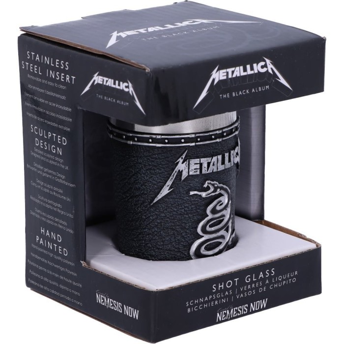 Стопка "Metallica - The Black Album" 8.5 см