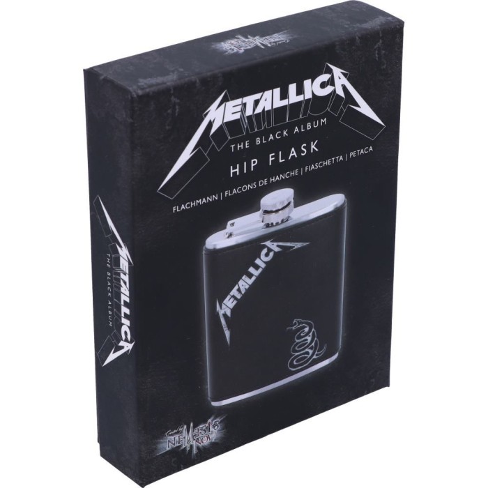 Фляга "Metallica - Black Album" (210 мл)