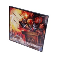 Картина "Five Finger Death Punch - And Justice For None" 32 см