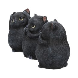 Статуэтка "Three Wise Fat Cats" 8.5 см (3 шт)