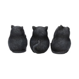 Статуэтка "Three Wise Fat Cats" 8.5 см (3 шт)