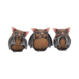 Статуэтка "Three Wise Bats" 8.5 см (3 шт)
