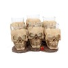 Набор стопок "Skulls" 10 см (6 штук)