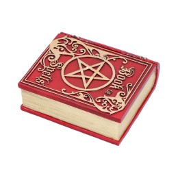 Шкатулка "Book of Spells Red" 15.5 см