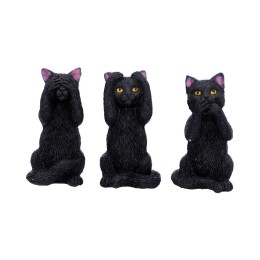 Статуэтка "Three Wise Felines" 8.5 см (3 шт)