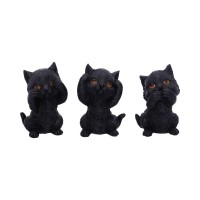 Статуэтка "Three Wise Kitties" 8.8 см (3 шт)