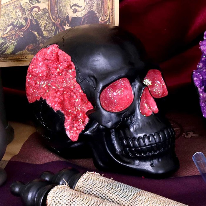 Статуэтка "Geode Skull Red" 17 см