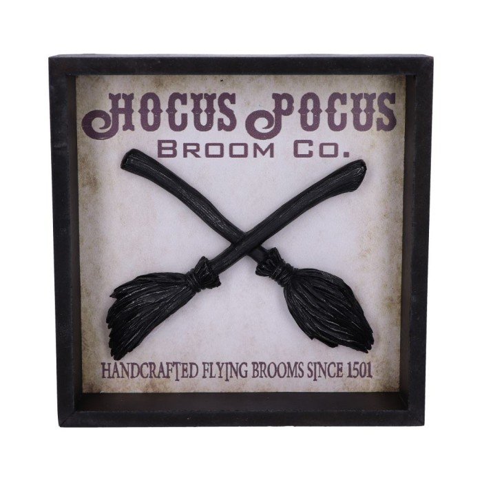 Настенное украшение "Hocus Pocus Broom Co" 20 см