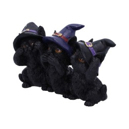 Статуэтка "Three Wise Black Cats" 11.5 см