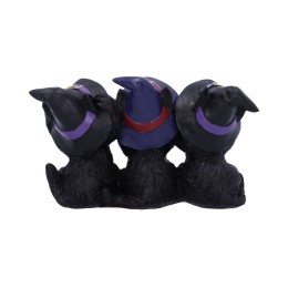 Статуэтка "Three Wise Black Cats" 11.5 см