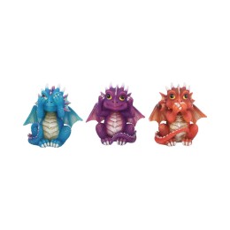 Статуэтка "Three Wise Dragonlings" 8.5 см (3 шт)