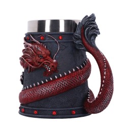 Кружка "Dragon Coil Red" 16 см