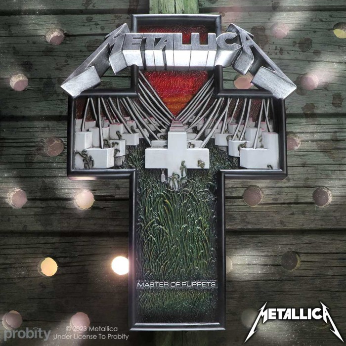 Настенное украшение "Metallica - Master of Puppets" 31.5 см