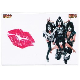 Обложка на паспорт "Kiss"