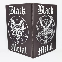 Обложка на паспорт "Black Metal"