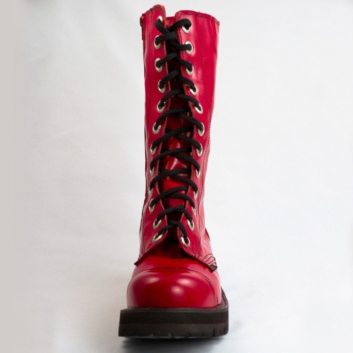 Ботинки Ranger красные лакированные 12 блочек