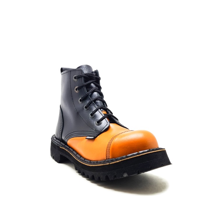 Ботинки Ranger "Black-Orange" 6 блочек